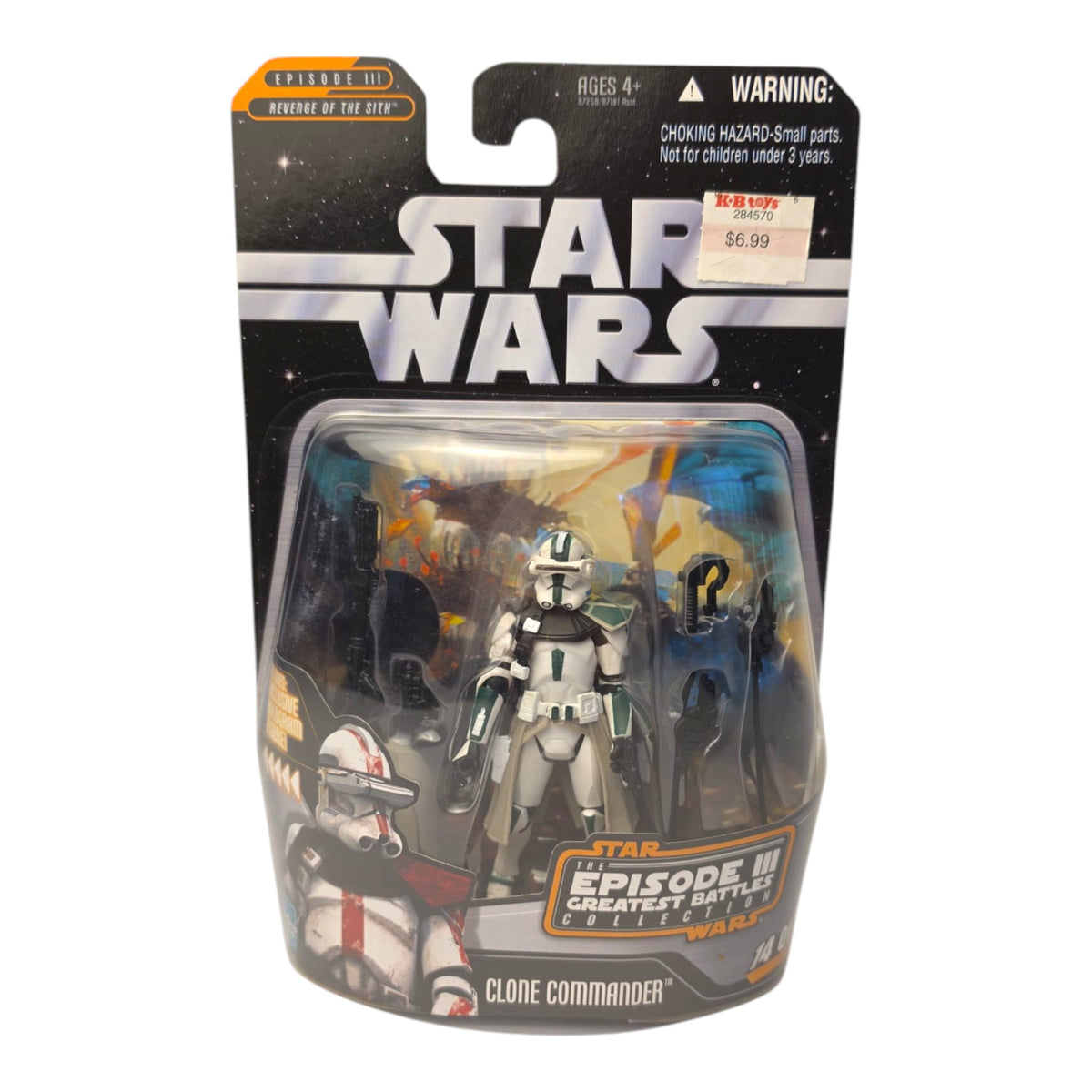 Star Wars - The Greatest Battle Collection #14 of 14 - Clone Commander 2006