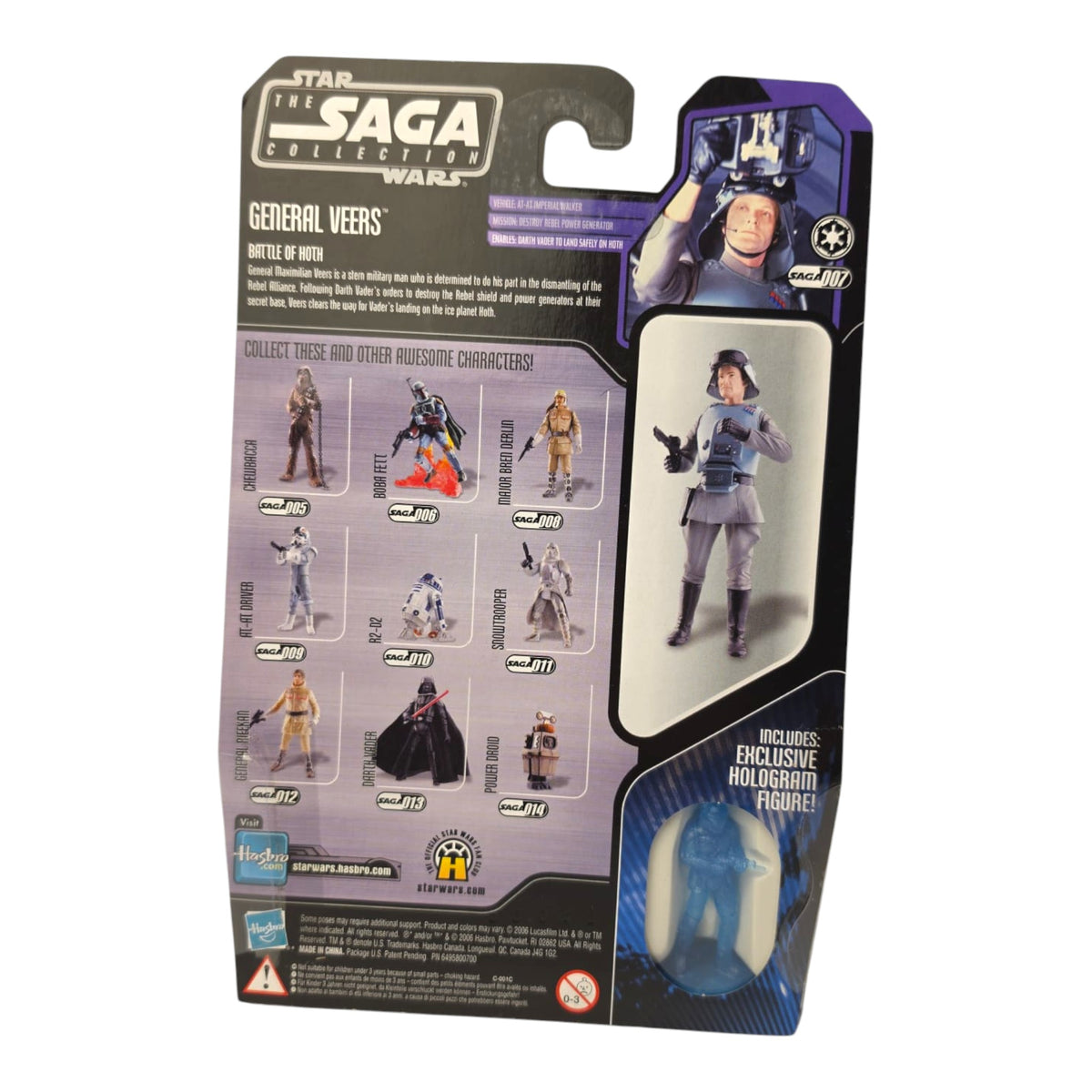 Star Wars - The Saga Collection #007 - General Veers 2006