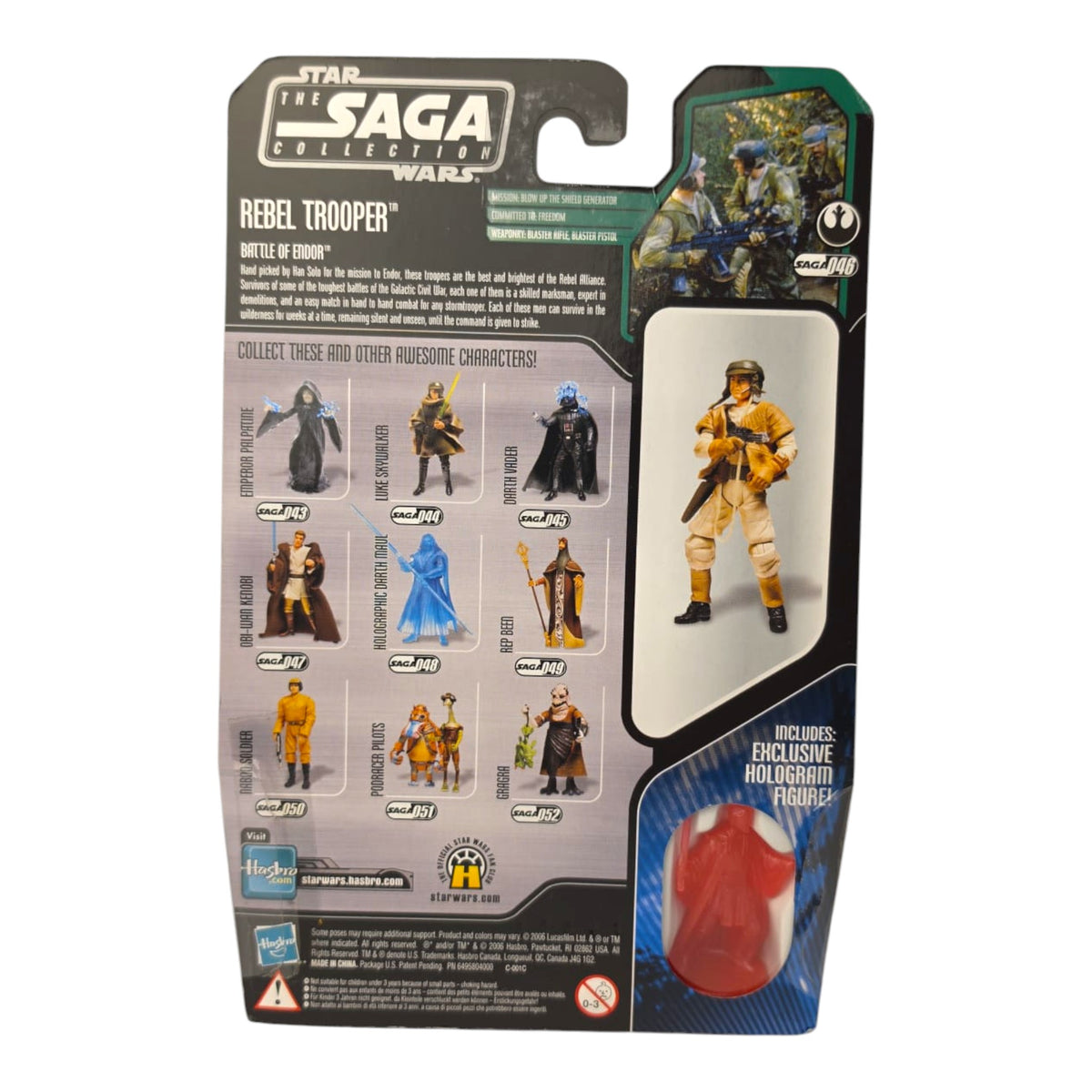 Star Wars - The Saga Collection #046 - Rebel Trooper 2006 (Weiß)