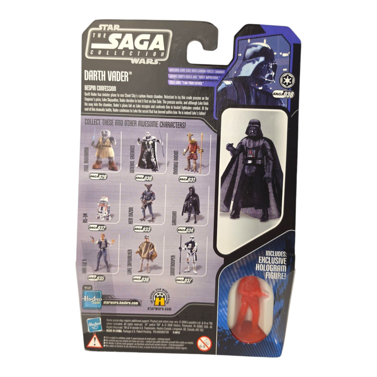 Star Wars - The Saga Collection #038 - Darth Vader 2006