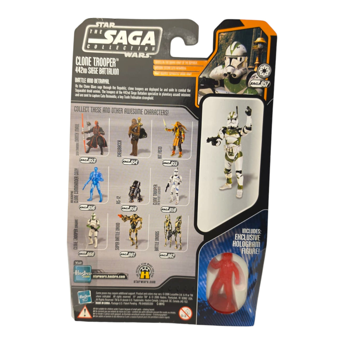 Star Wars - The Saga Collection #057 - Clone Trooper 442nd Siege Battalion 2006