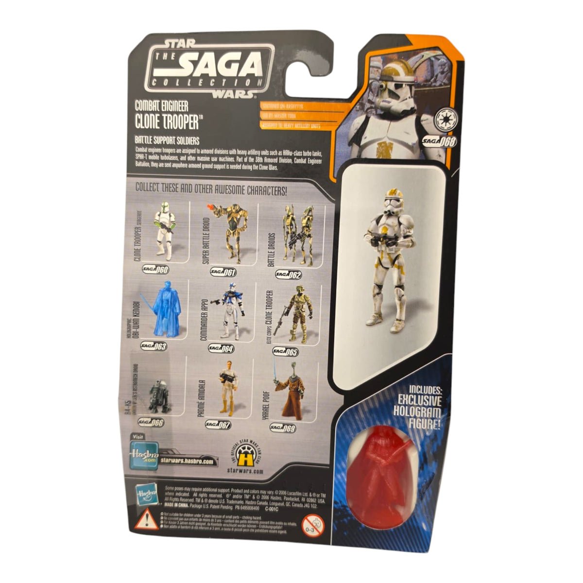 Star Wars - The Saga Collection #068 - Combat Engineer Clone Trooper 2006