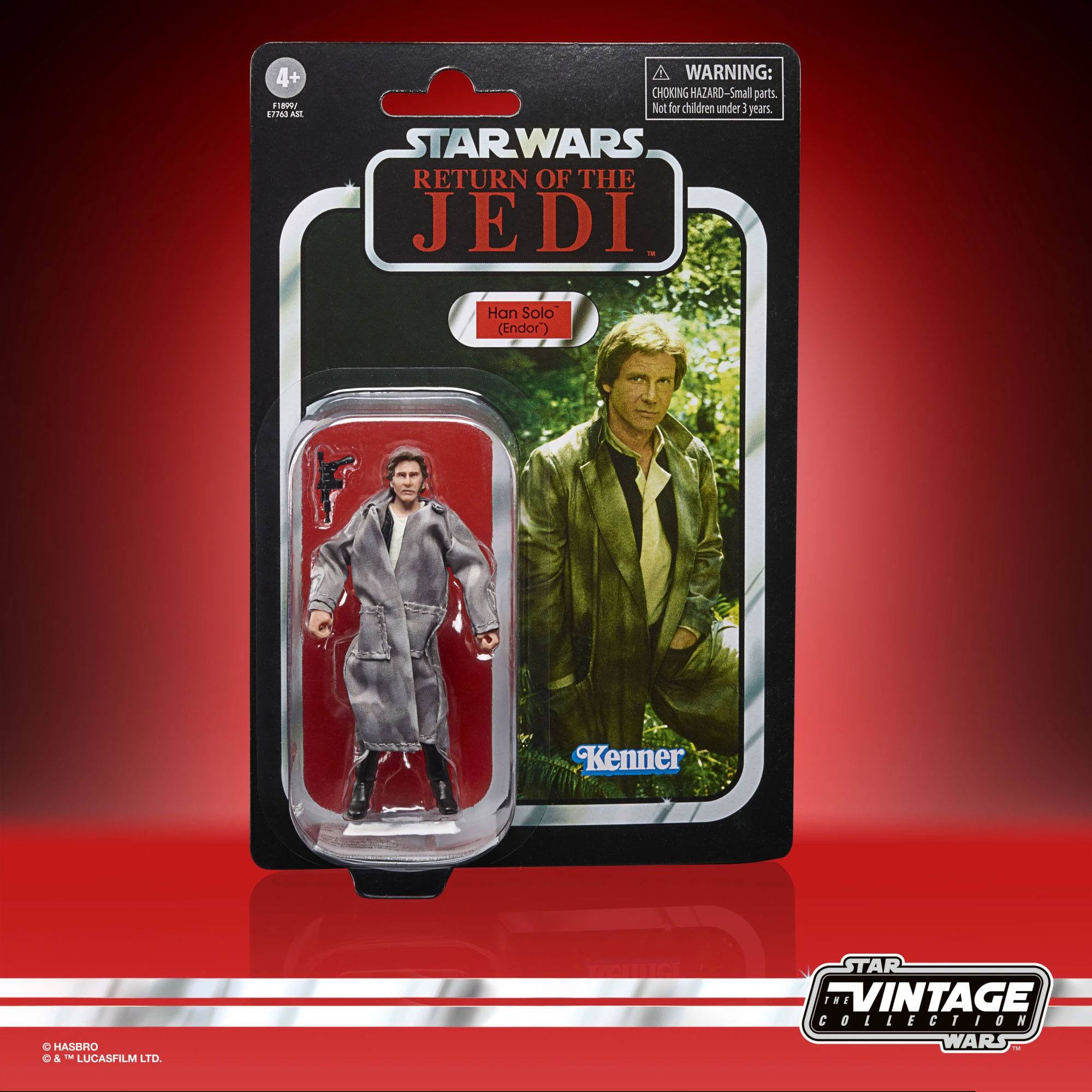 Star Wars Vintage Collection - Return of the Jedi - Han Solo (Endor) VC62