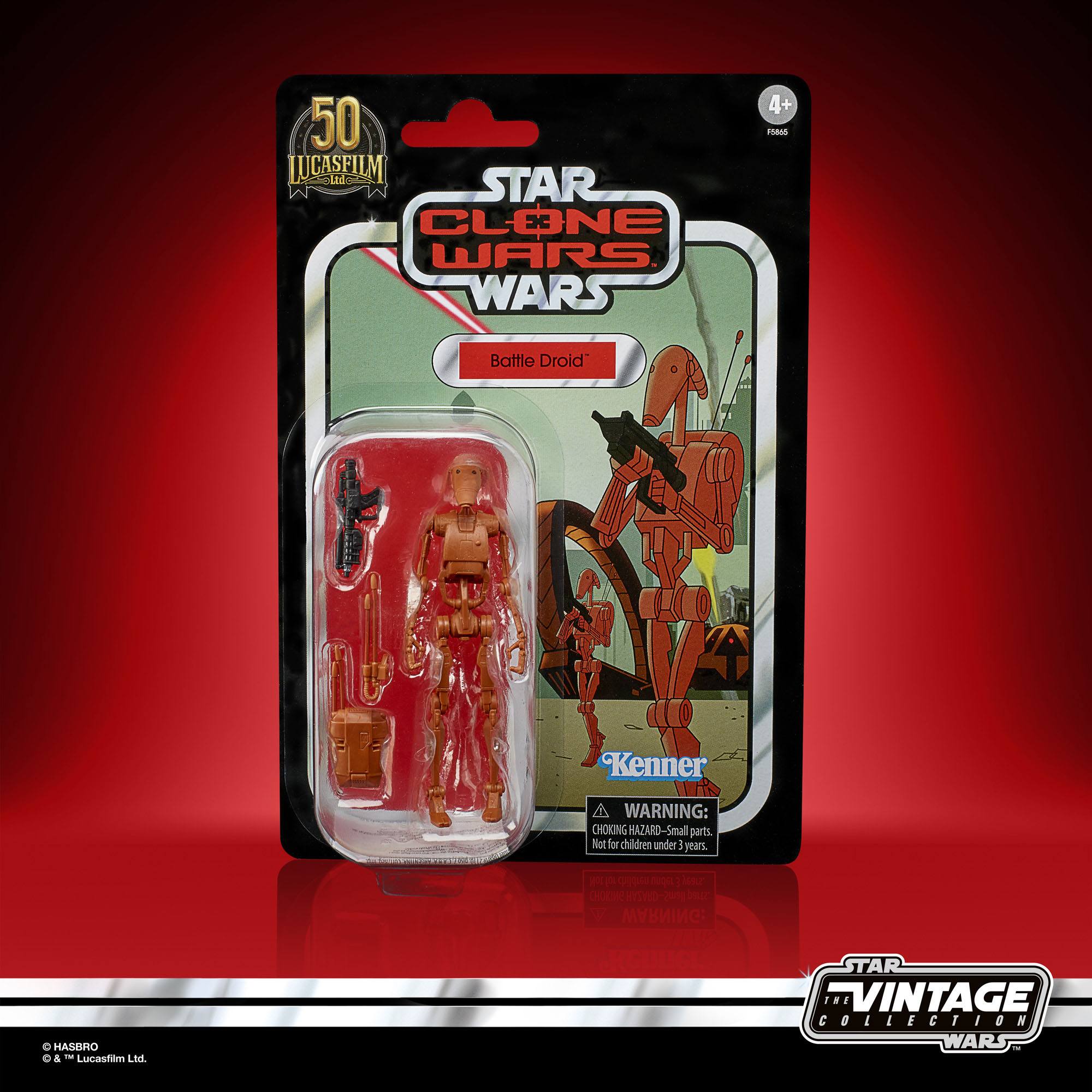 Star Wars Vintage Collection - The Clone Wars - Battle Droid VC216