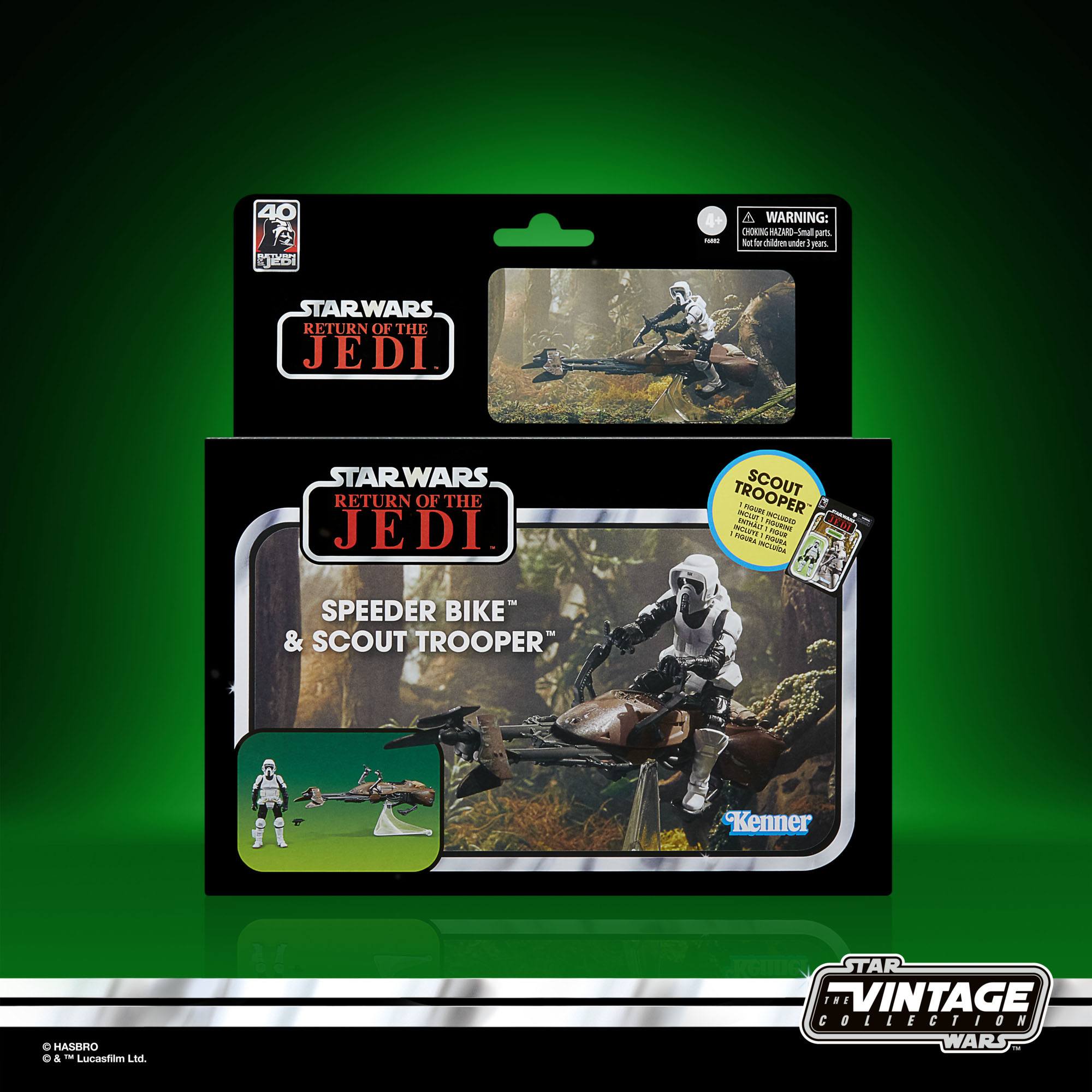 Star Wars Vintage Collection - Return of the Jedi - Speeder Bike & Scout Trooper VC273