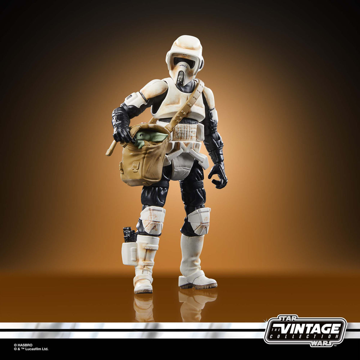 Star Wars Vintage Collection - The Mandalorian - Speeder Bike Scout Trooper & Grogu