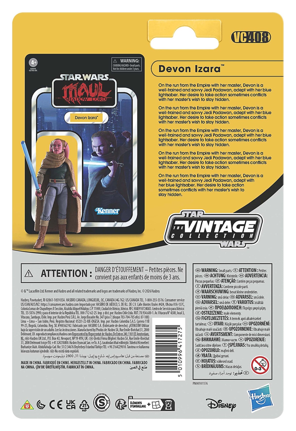 PreOrder Star Wars: Maul – Shadow Lord Vintage Collection Actionfigur Devon Izara 10 cm