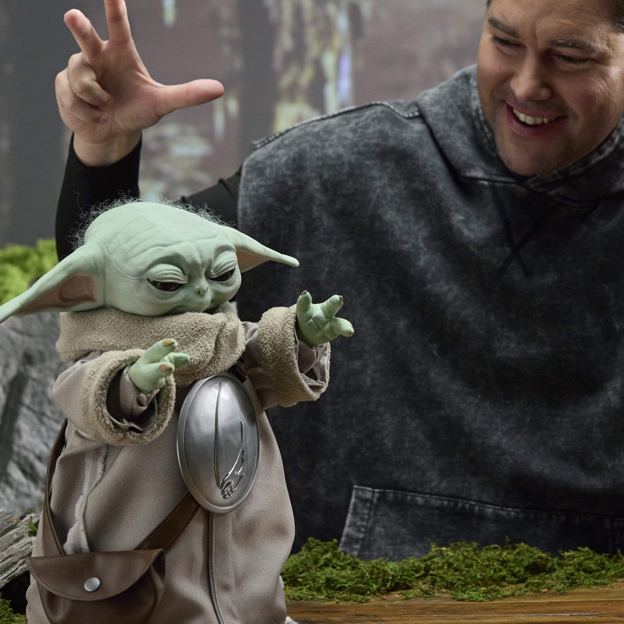 Star Wars Animatronische Life-Size-Figur Ultimate Grogu Special Edition 37 cm
