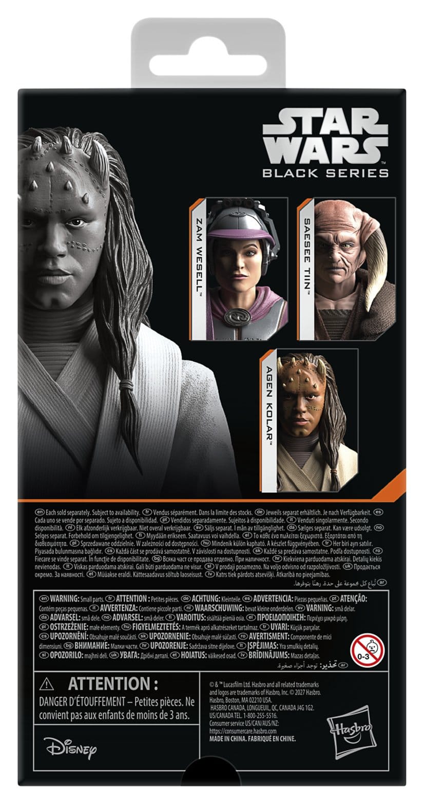 PRE-ORDER: Star Wars Black Series - Attack of the Clones - Agen Kolar
