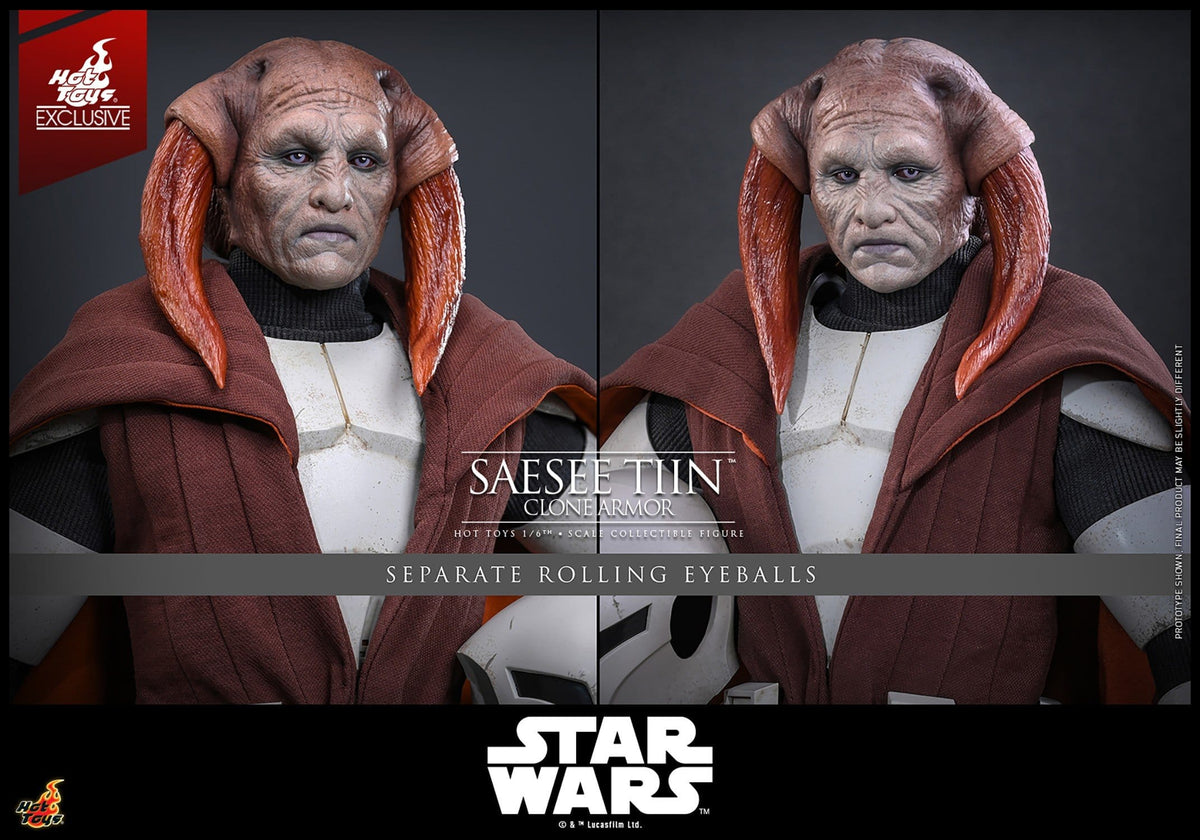 PRE-ORDER: Star Wars: The Clone Wars Television Masterpiece Actionfigur 1/6 Saesee Tiin (Clone Armor) (Hot Toys Exclusive) 32 cm