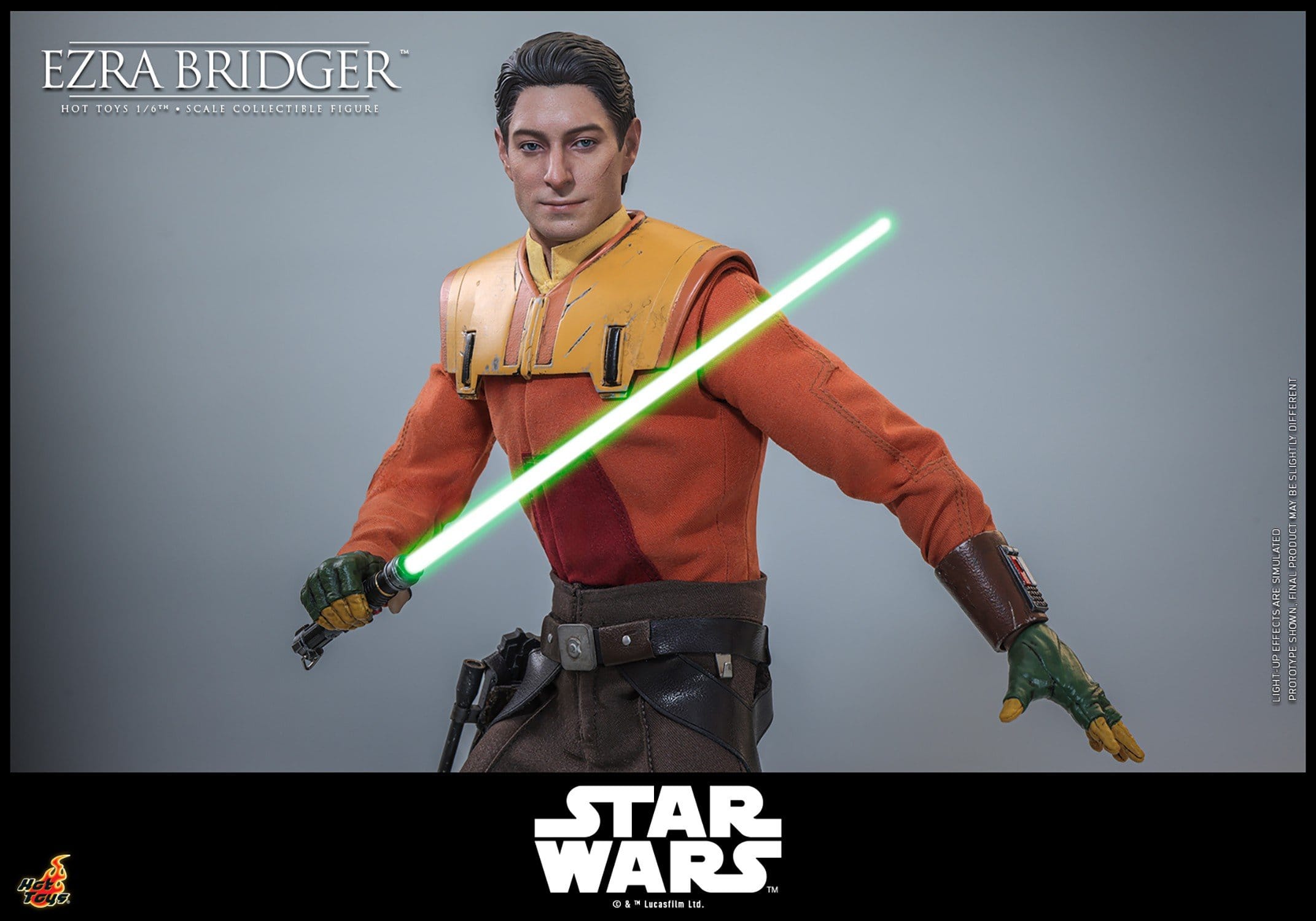 PRE-ORDER: Star Wars - Hot Toys - 1/6 Ezra Bridger 31 cm