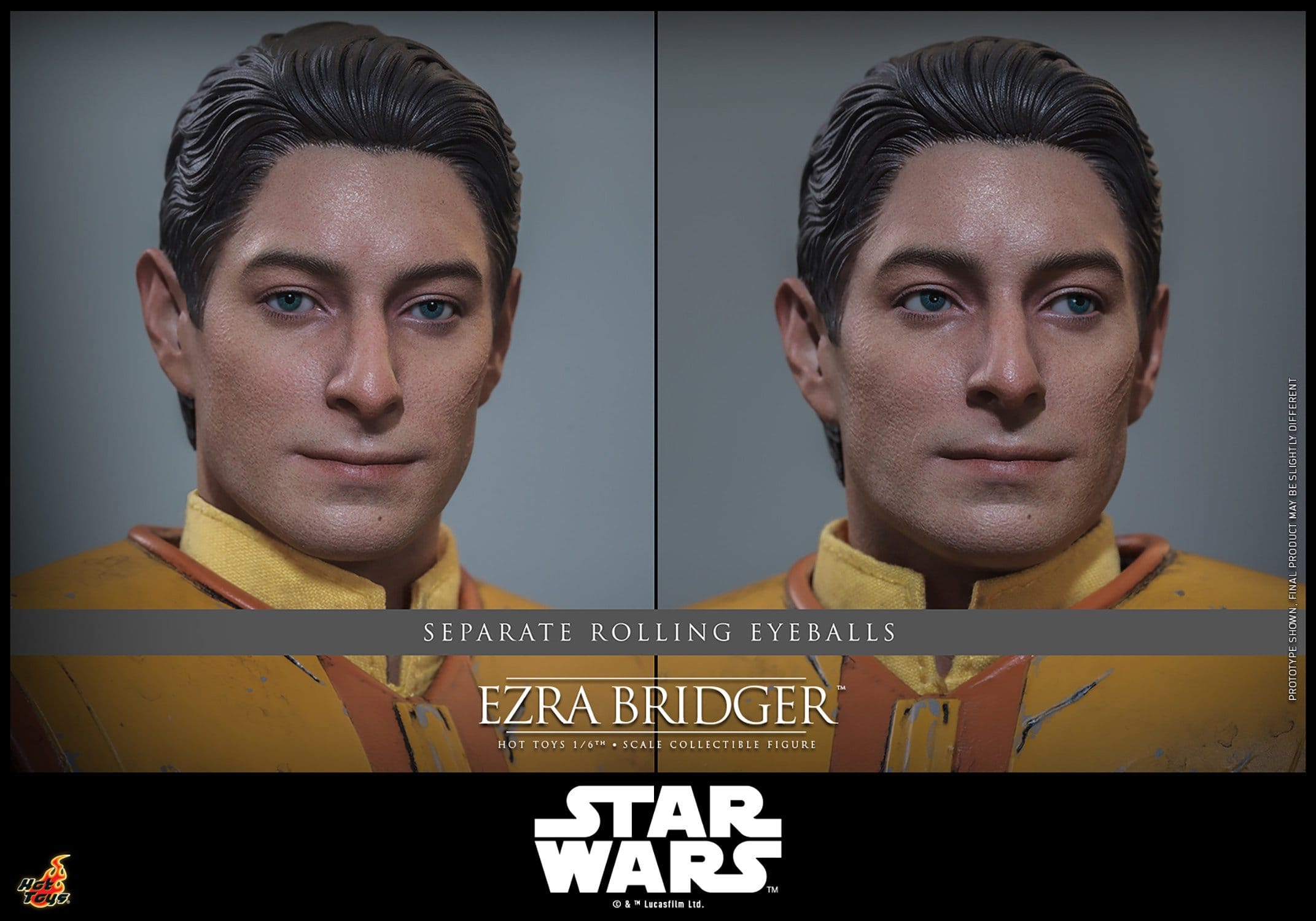PRE-ORDER: Star Wars - Hot Toys - 1/6 Ezra Bridger 31 cm