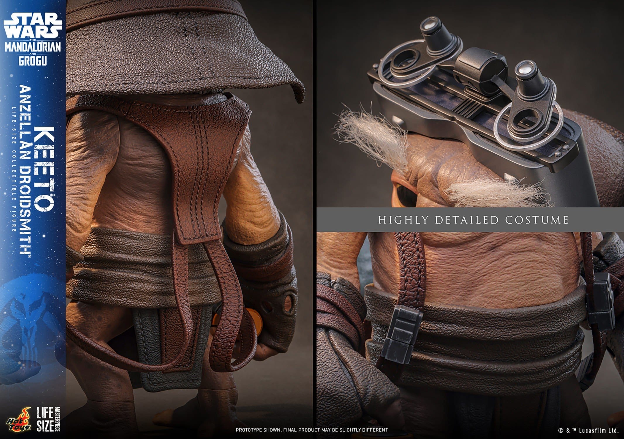 PRE-ORDER: Star Wars - Hot Toys - Lebensgroße Figur Keeto (Anzellan Droidsmith) 26 cm