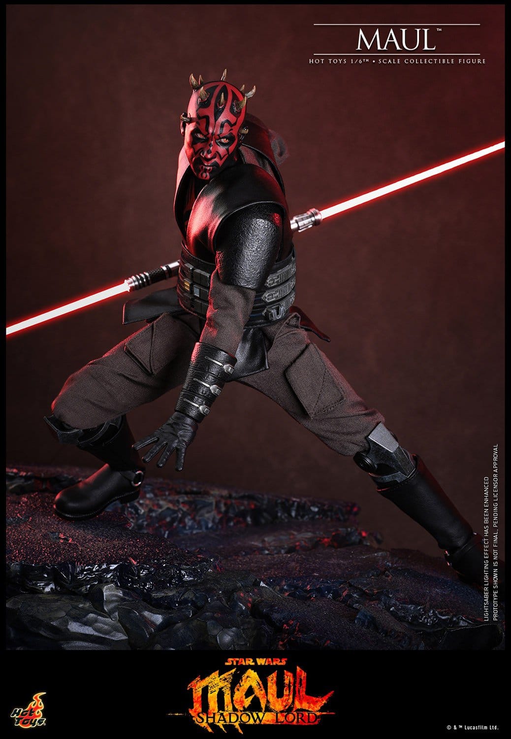 PRE-ORDER: Star Wars: Maul – Schattenlord, TV-Meisterwerk-Actionfigur, Maßstab 1:6, 29 cm
