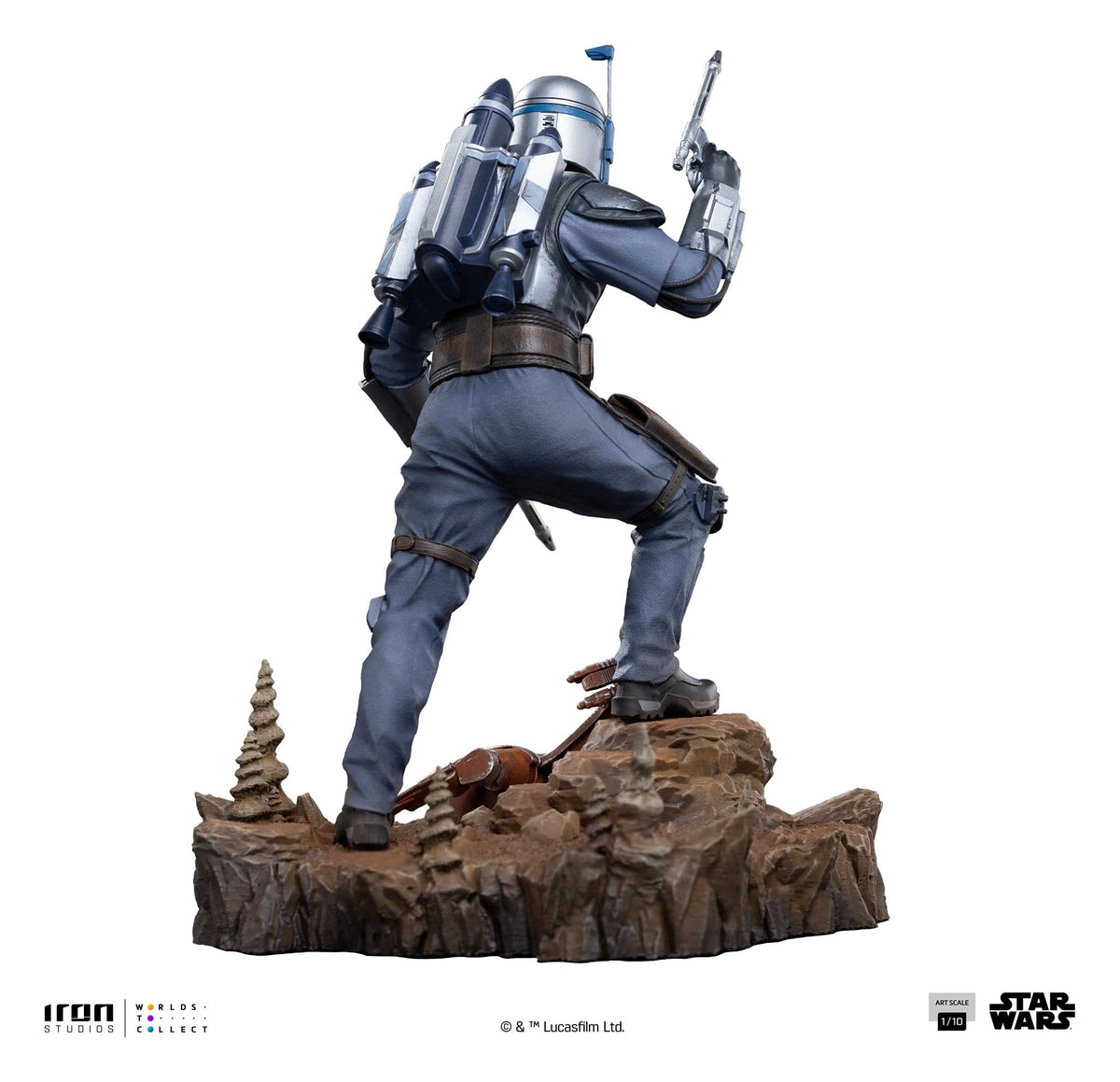 PRE-ORDER: Star Wars - Art Scale Statue 1/10 - Jango Fett 21 cm