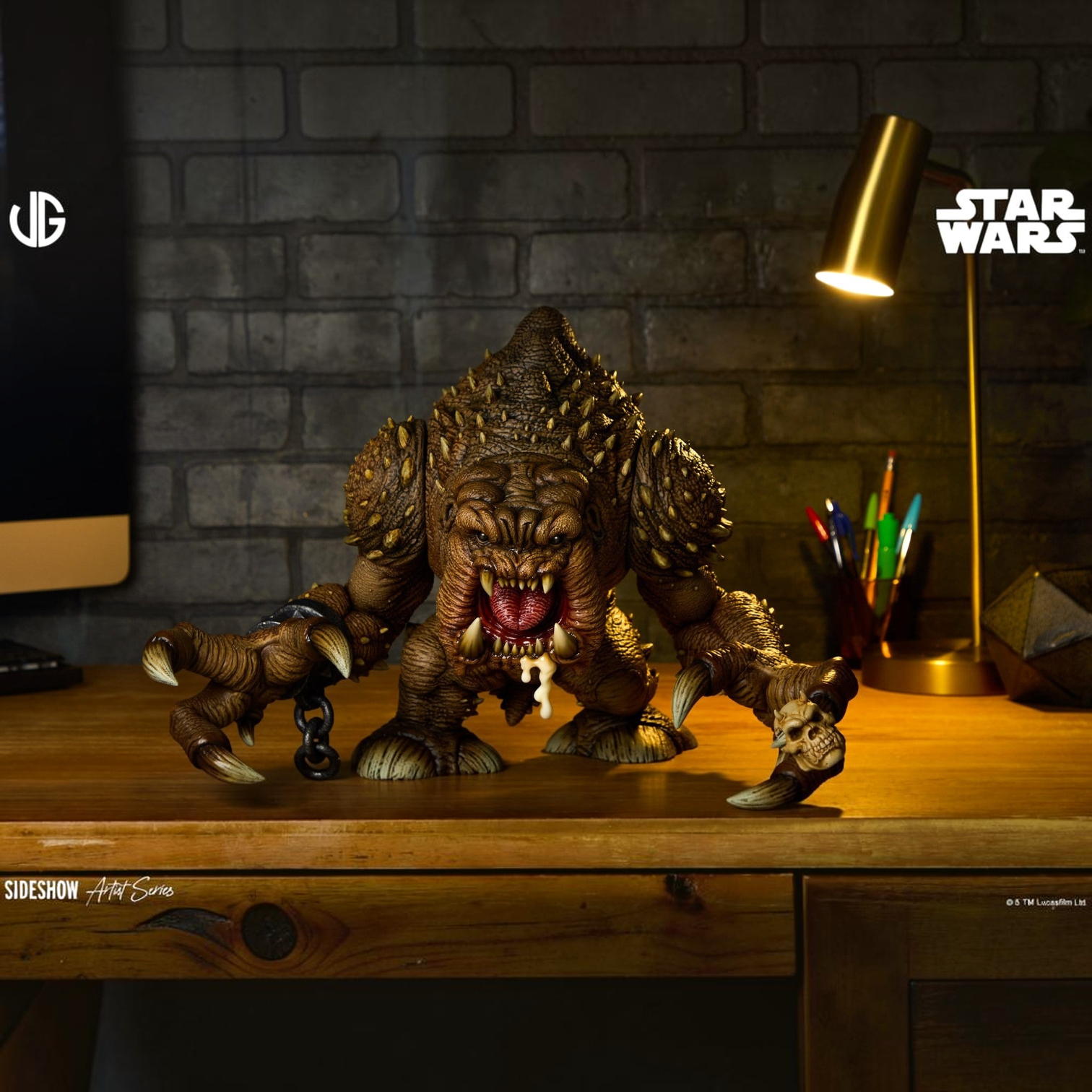 PRE-ORDER: Star Wars - Designer Collectible Statue - Rancor 31 cm