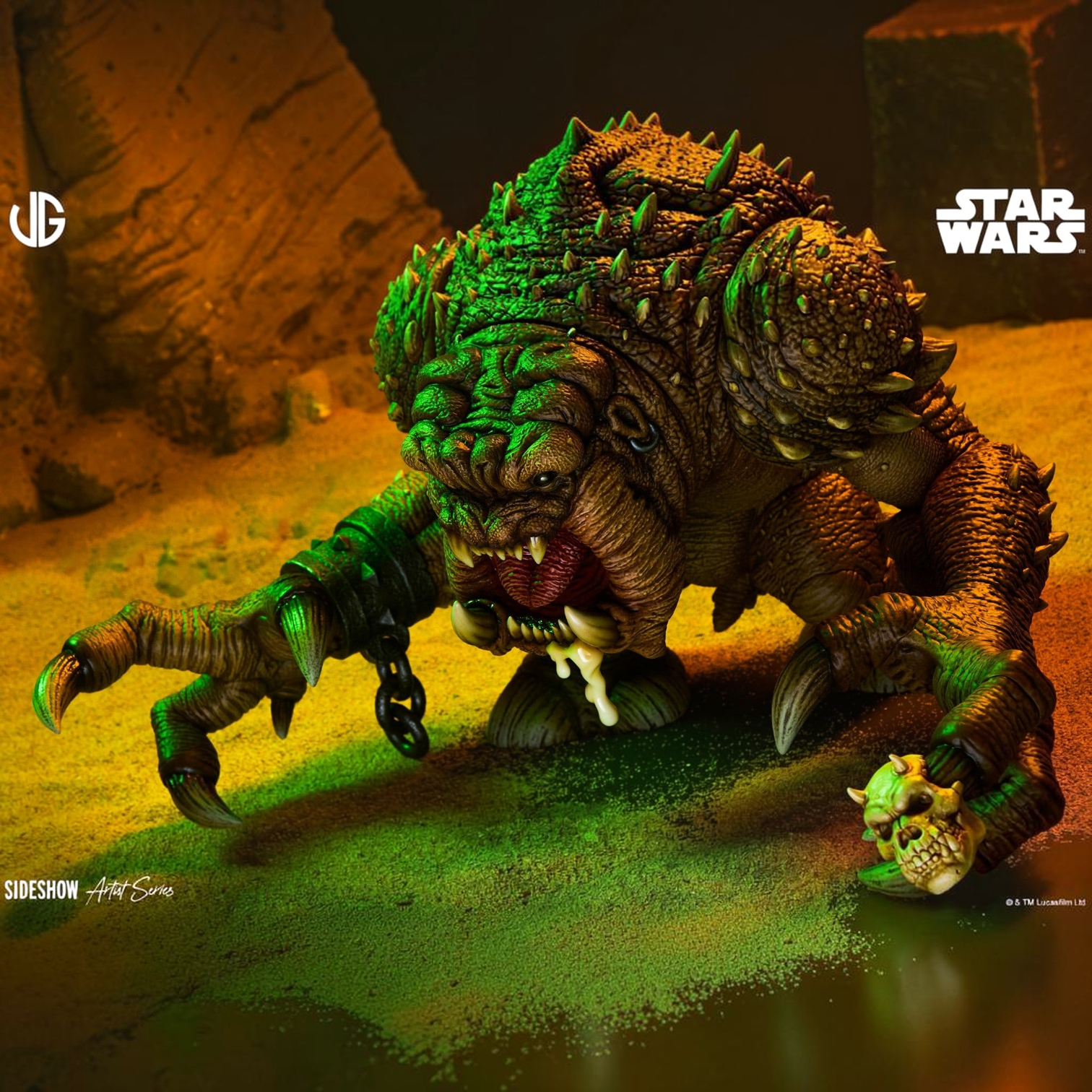 PRE-ORDER: Star Wars - Designer Collectible Statue - Rancor 31 cm