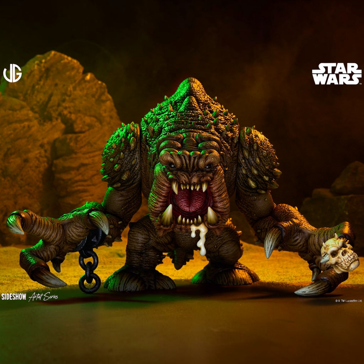 PRE-ORDER: Star Wars - Designer Collectible Statue - Rancor 31 cm