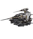 Das Buch von Boba Fett Demi Art Scale Statue 1/20 Mando's N-1 Starfighter 60 cm