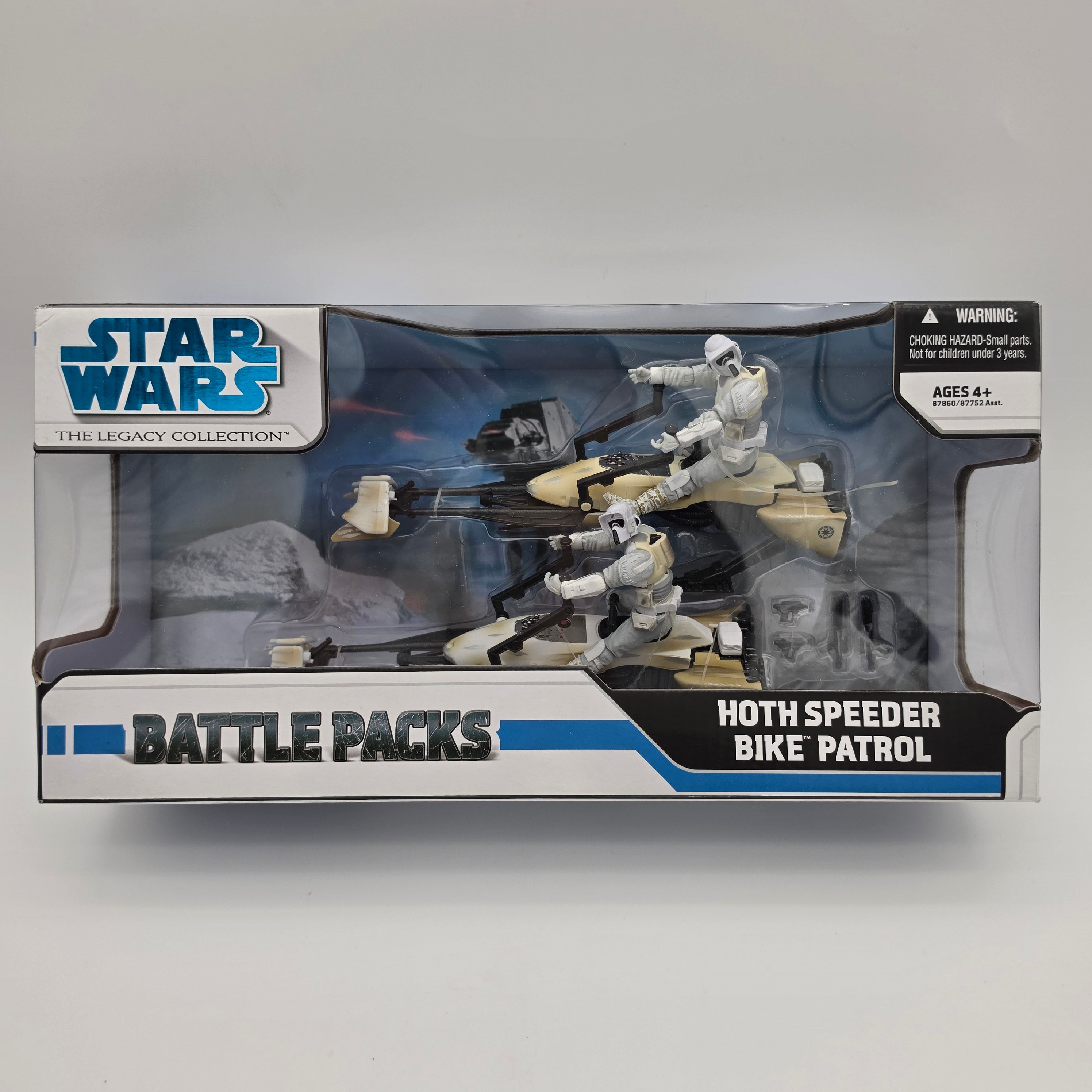 Star Wars Battle Packs - Legacy Collection - Hoth Speeder Bike Patrol