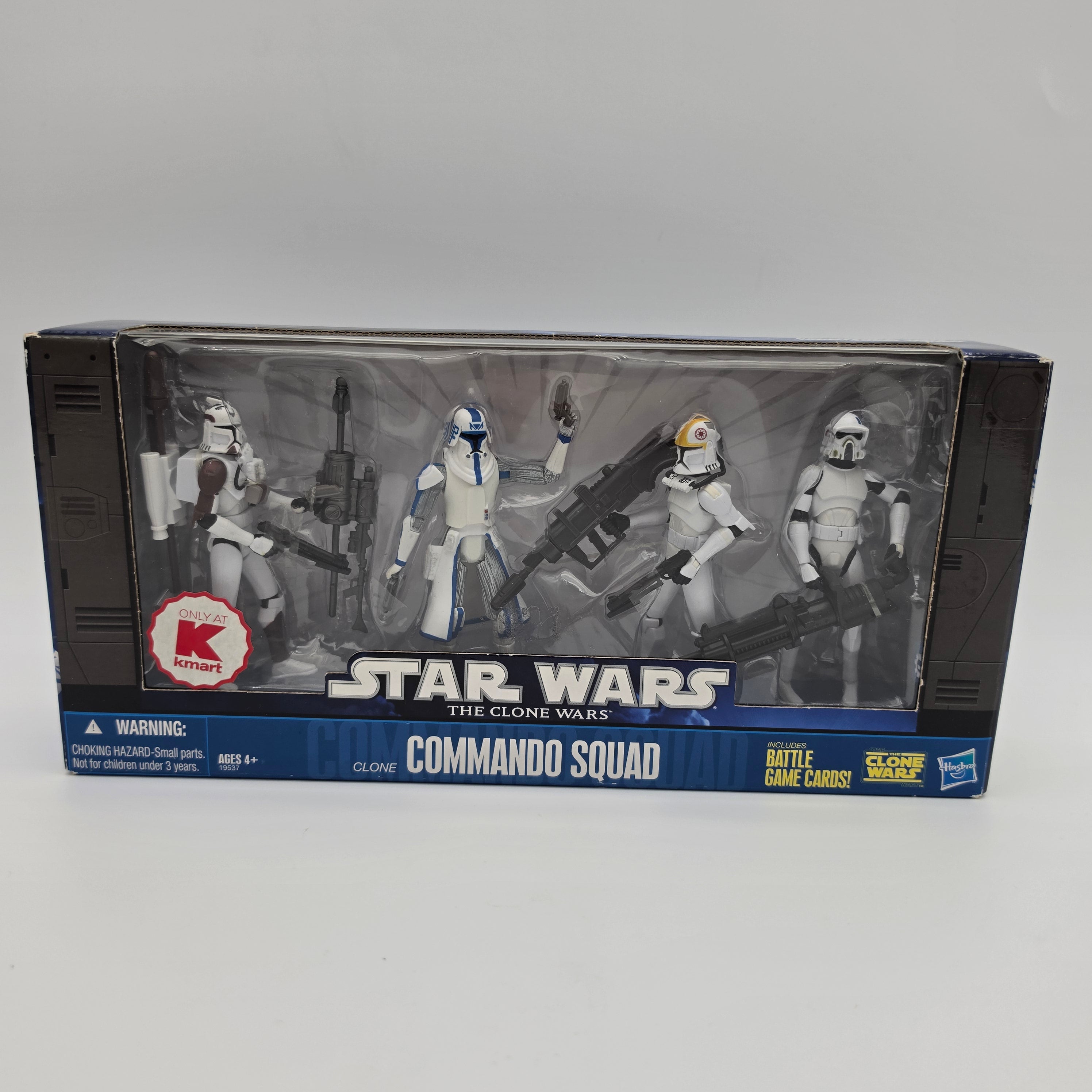 Star Wars Battle Packs - The Clone Wars - Clone Commando Squad