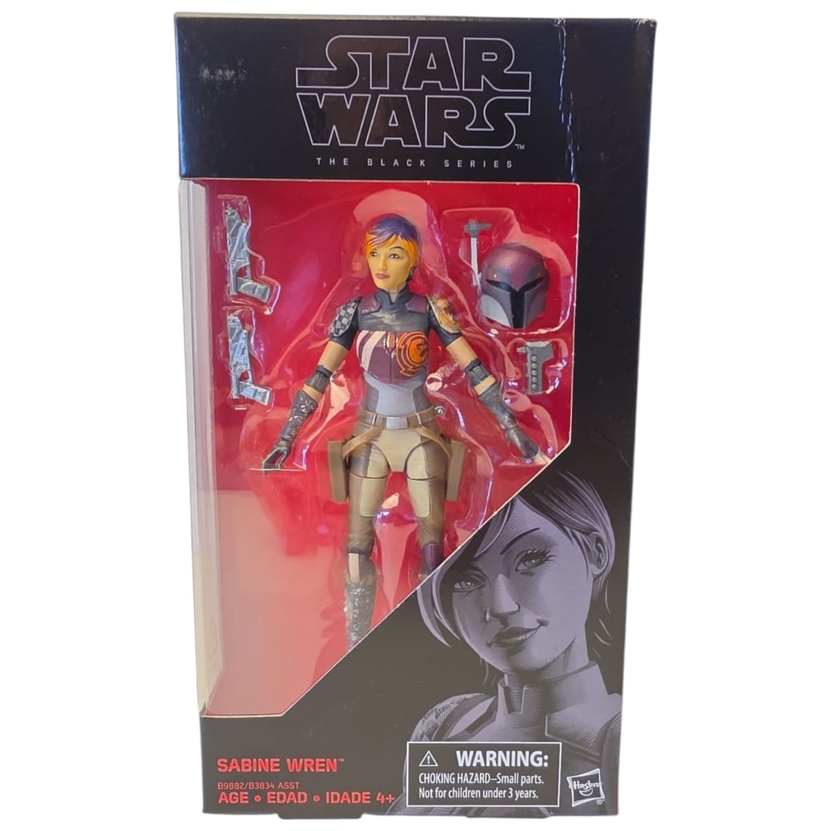Star Wars Black Series - Red Line # 33 - Sabine Wren (Leichter Knick in der OVP)