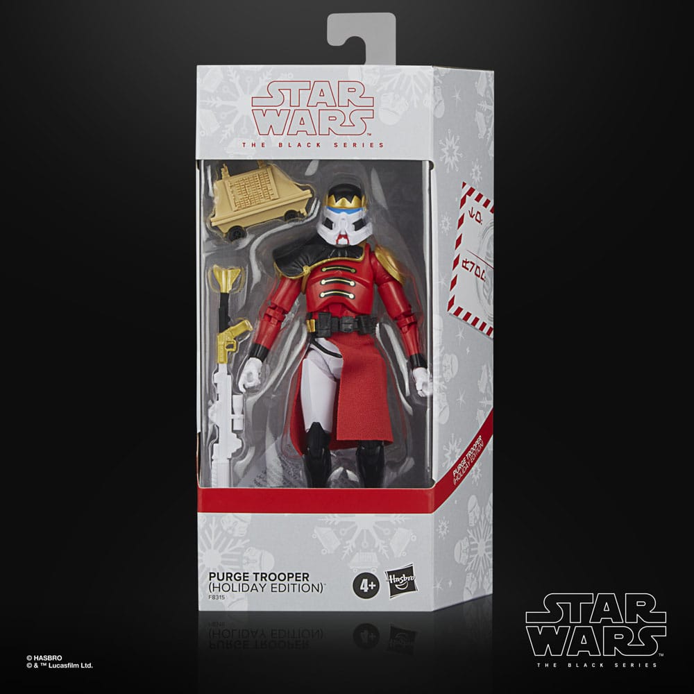 Star Wars Black Series Actionfigur Purge Trooper (Holiday Edition) 15 cm