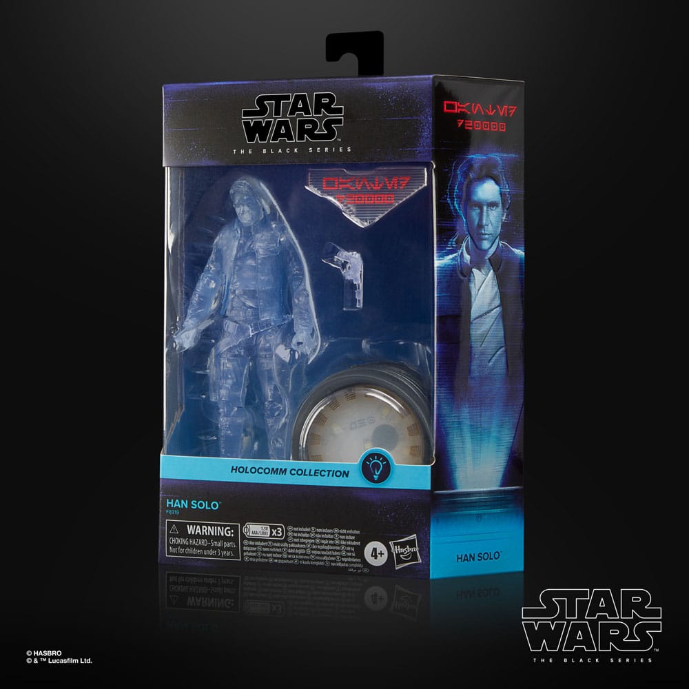 Star Wars Black Series Holocomm Collection Actionfigur Han Solo 15 cm