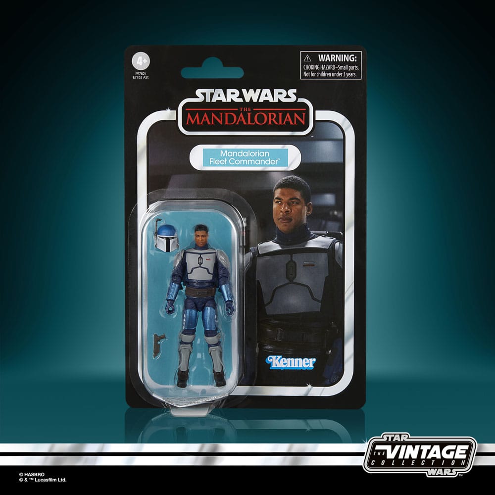 Star Wars: The Mandalorian Vintage Collection Actionfigur Mandalorian Fleet Commander 10 cm