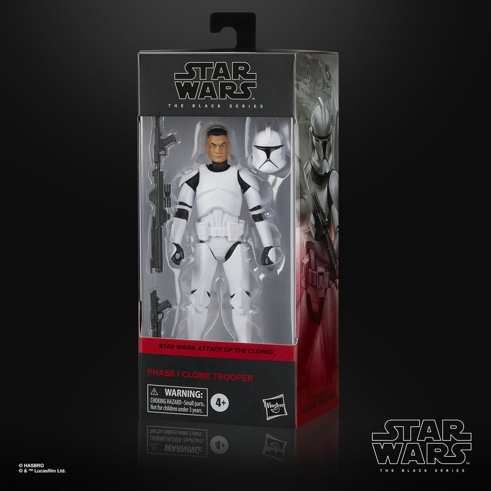 Star Wars Episode II Black Series Actionfigur Phase I Clone Trooper 15 cm