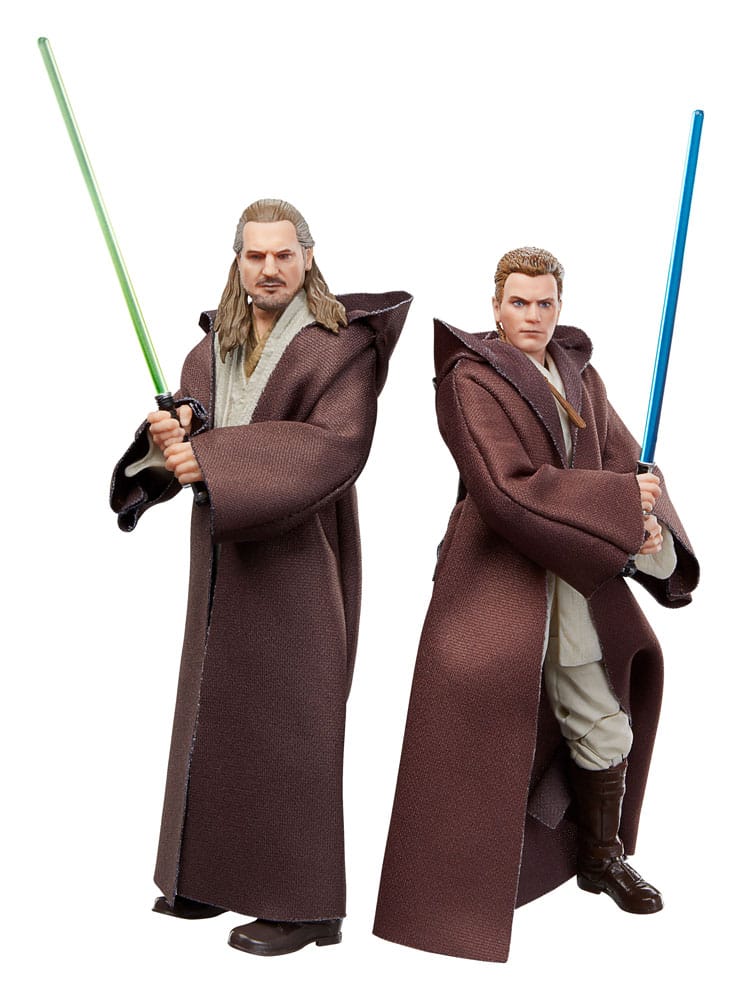 Star Wars Black Series - The Phantom Menace - Qui-Gon Jinn, Darth Maul, Obi-Wan Kenobi