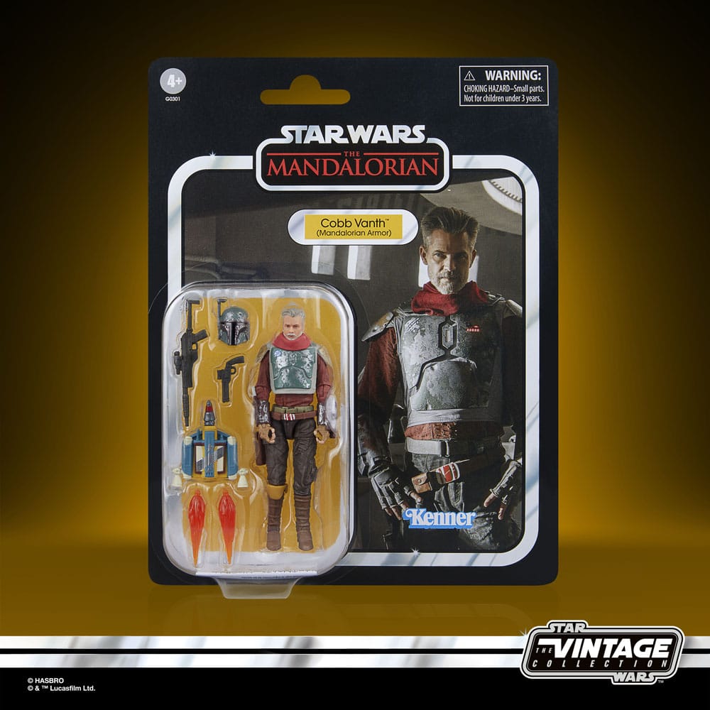 Star Wars Vintage Collection - The Mandalorian - Cobb Vanth (Mandalorian Armor) VC343