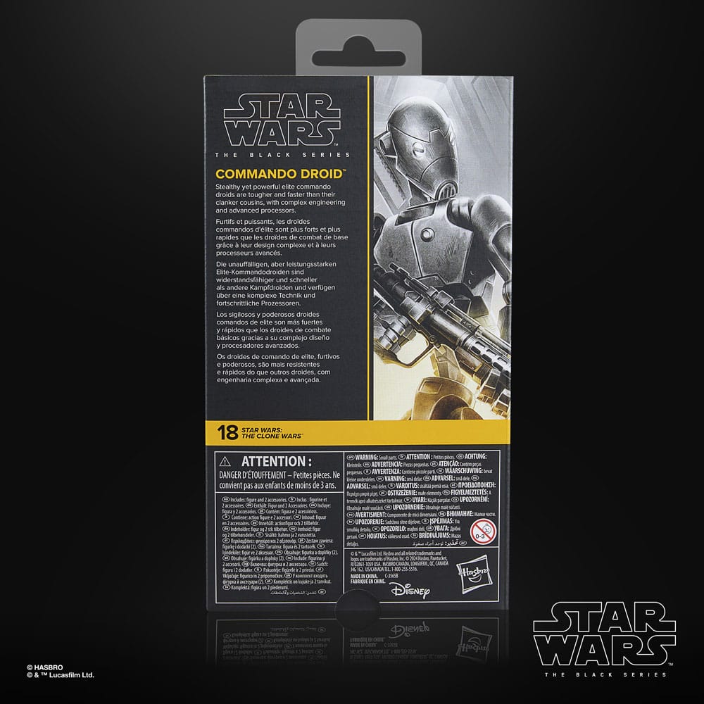 Star Wars Black Series - The Clone Wars - Commando Droid