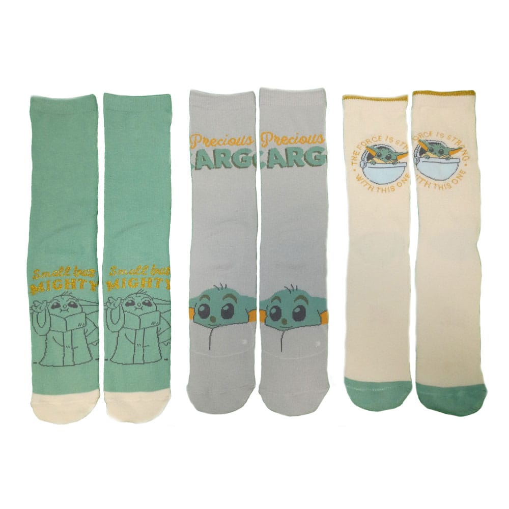Star Wars The Mandalorian Socken 3er-Pack Grogu S-M