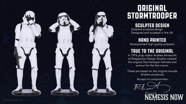 Star Wars - Stormtrooper Figuren 3er-Pack Three Wise Stormtroopers 14 cm