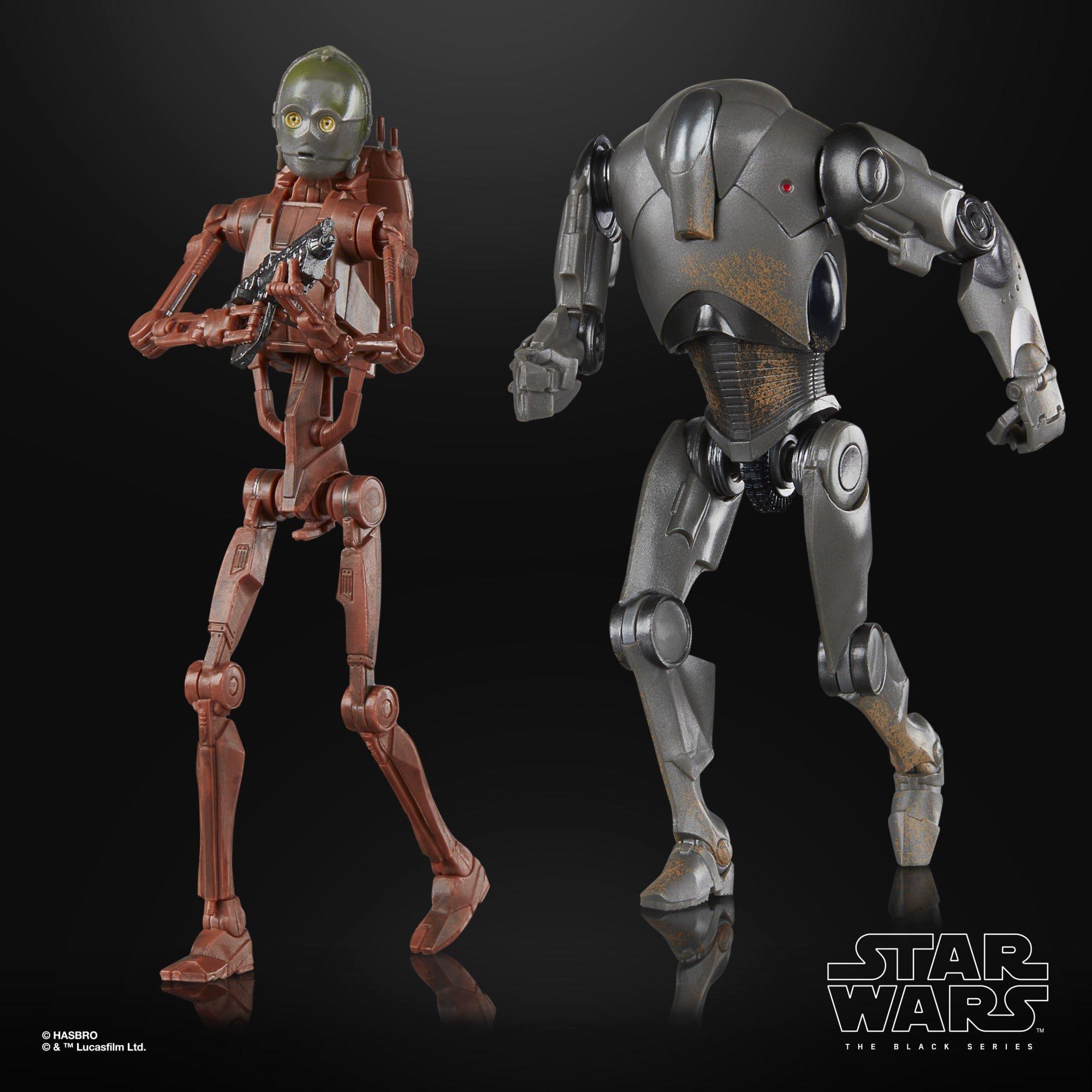Star Wars Black Series - Attack of the Clones - C-3PO (B1 Battle Droid Body) & Super Battle Droid