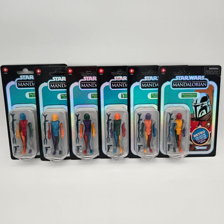 Star Wars - Retro Collection - The Mandalorian (Prototyp Edition ) 6er-Pack (auch einzeln)