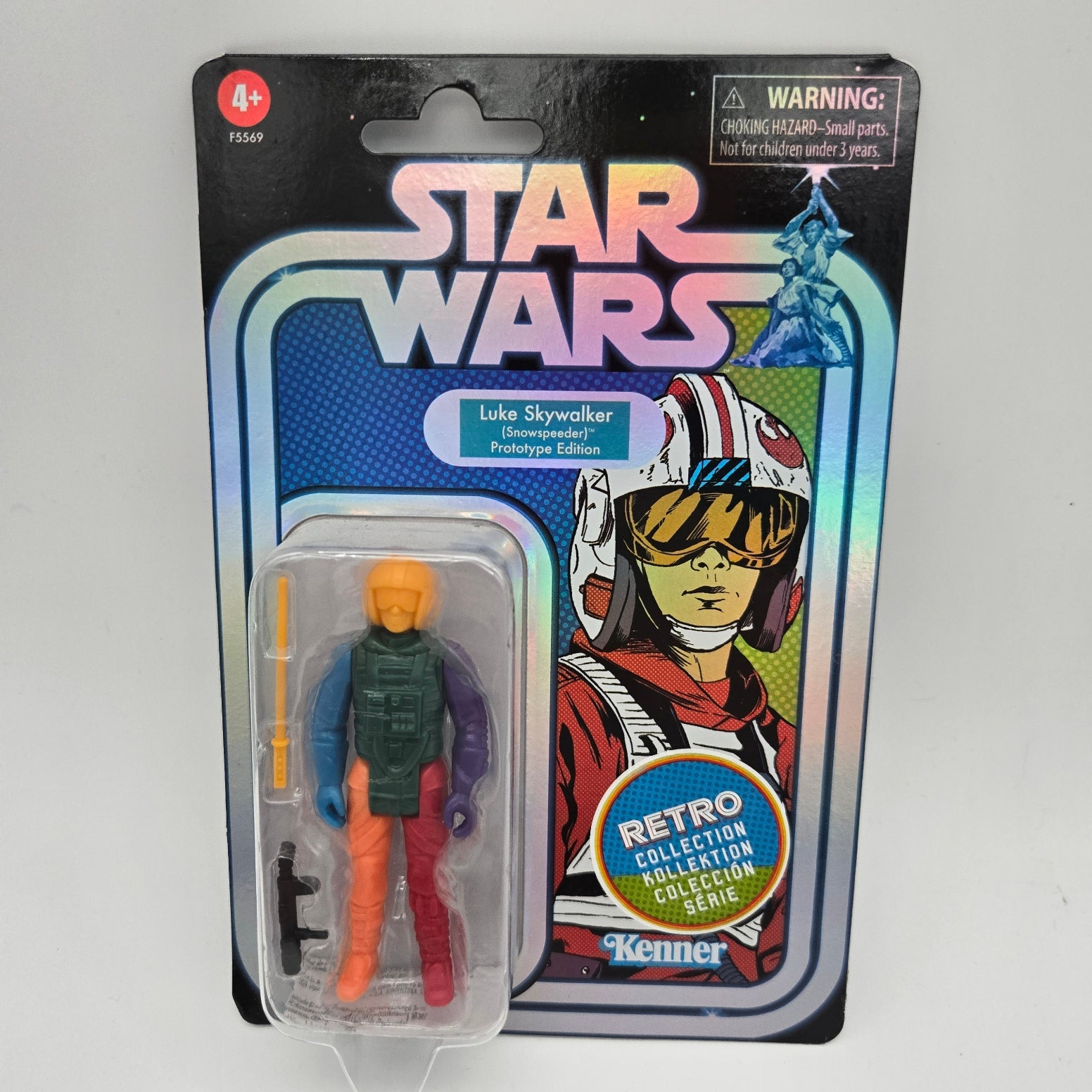 Star Wars Retro Collection - Luke Skywalker (Snowspeeder)(Prototyp Edition ) 6er-Pack (auch einzeln)