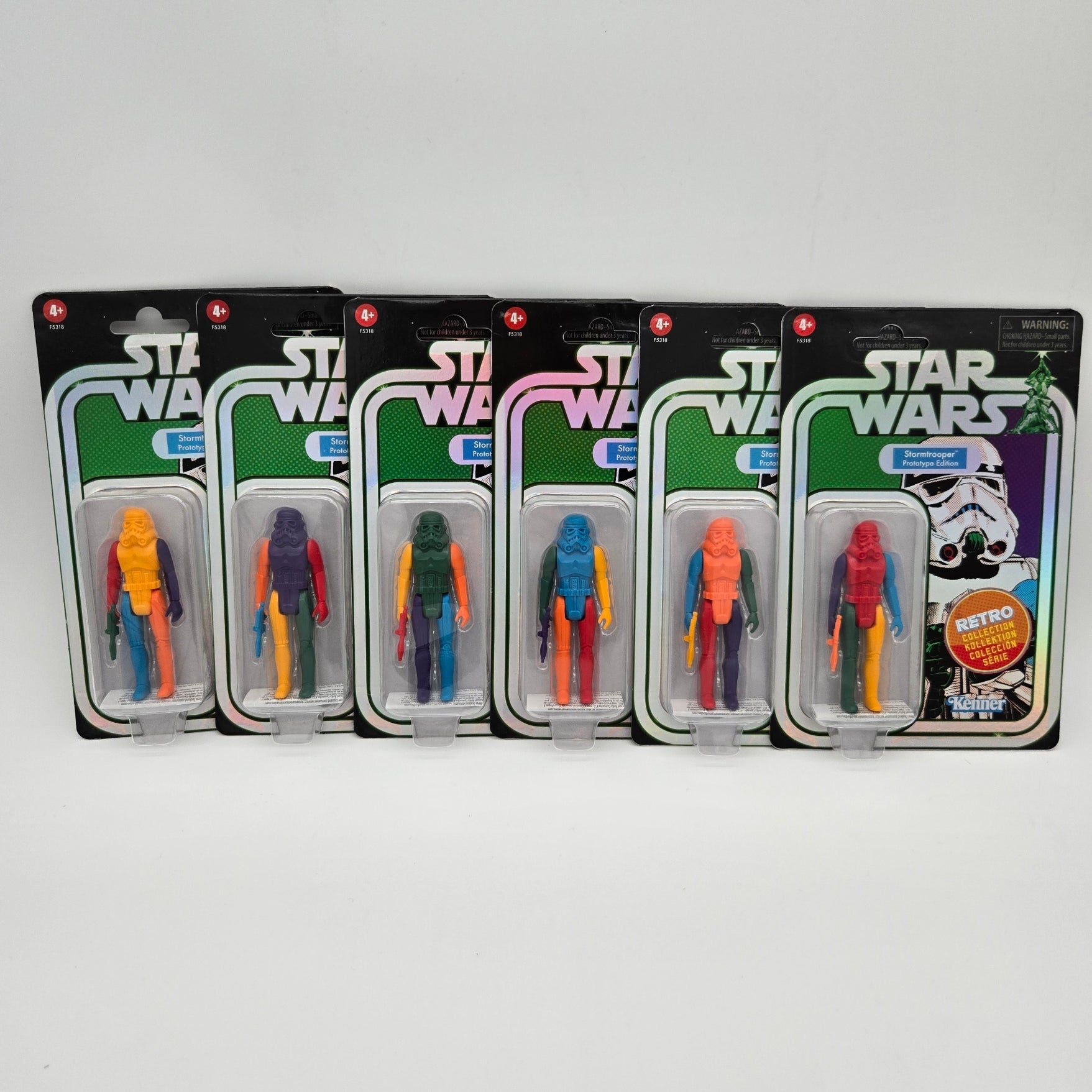 Star Wars Retro Collection - Stormtrooper (Prototyp Edition ) 6er-Pack (Auch einzeln)