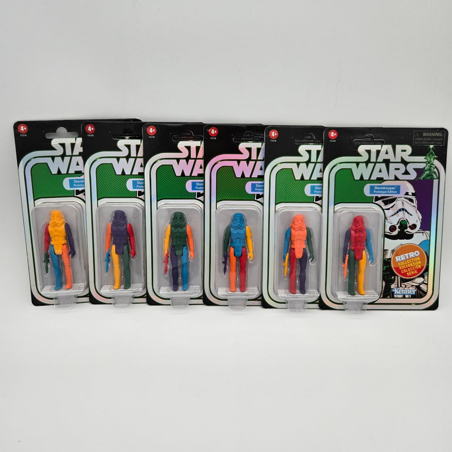 Star Wars - Retro Collection - Stormtrooper (Prototyp Edition ) 6er-Pack (Auch einzeln)