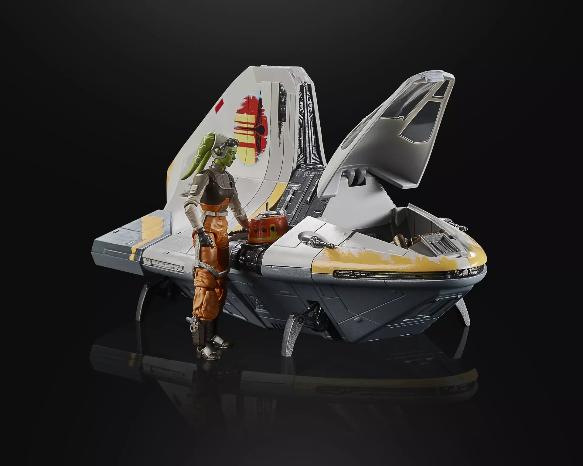 Star Wars Vintage Collection - Ahsoka - The Ghost (inkl. Figuren und Zubehör)