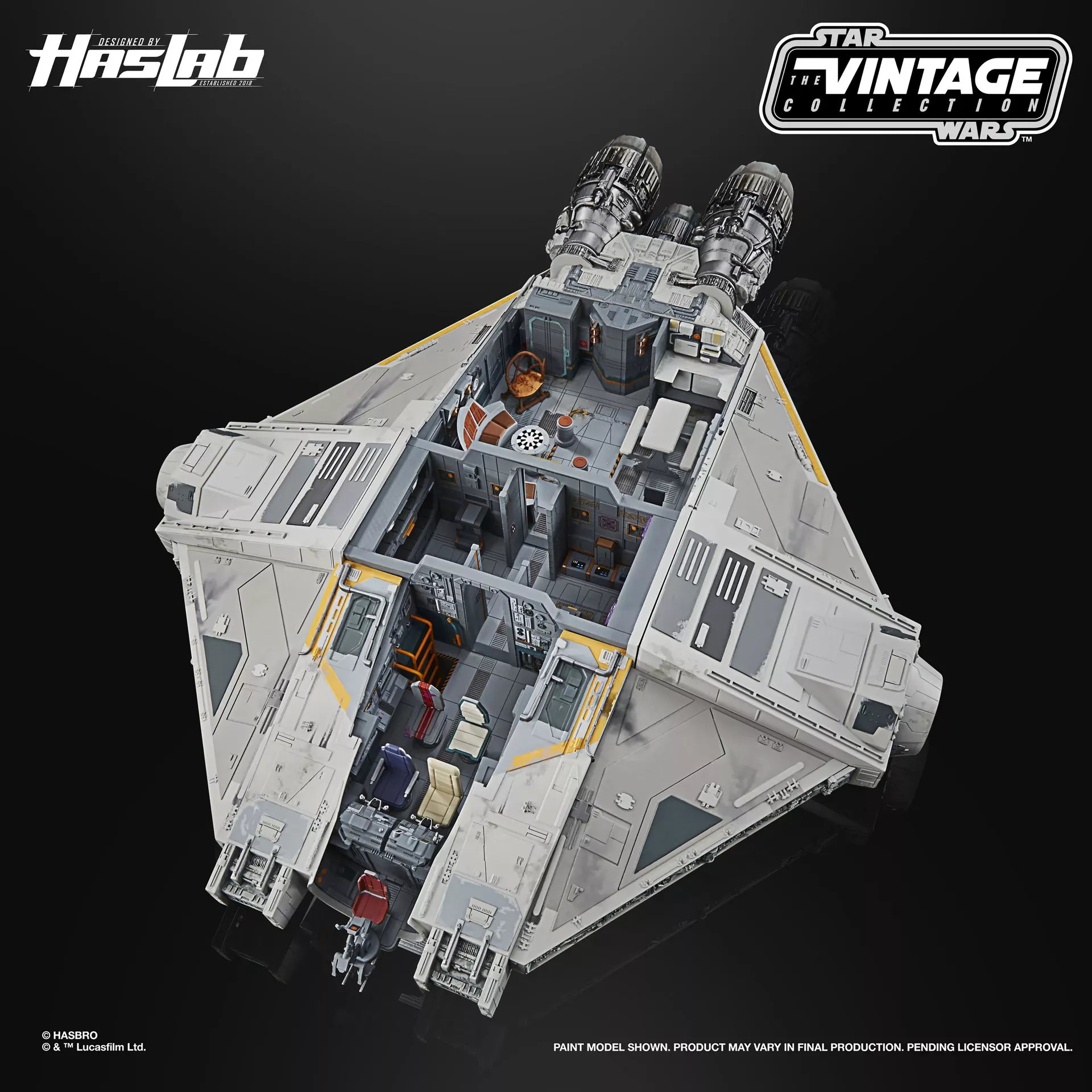 Star Wars Vintage Collection - Ahsoka - The Ghost (inkl. Figuren und Zubehör)