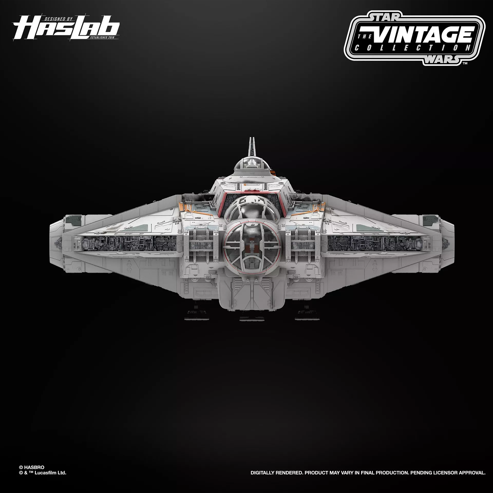 Star Wars Vintage Collection - Ahsoka - The Ghost (inkl. Figuren und Zubehör)