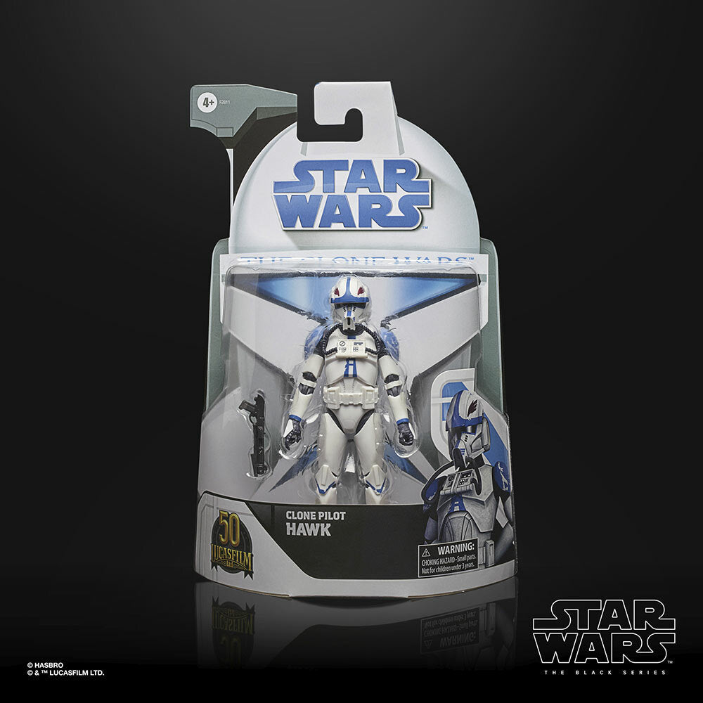 Star Wars Black Series - The Clone Wars - 50th Anniversary - Clone Pilot Hawk