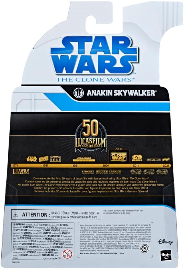 Star Wars Black Series - The Clone Wars - 50th Anniversary  - Anakin Skywalker