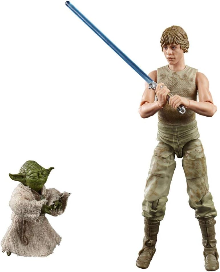 Star Wars Black Series – Luke Skywalker & Yoda (Jedi Training)D4 6" Actionfiguren Set – 40 Years TESB
