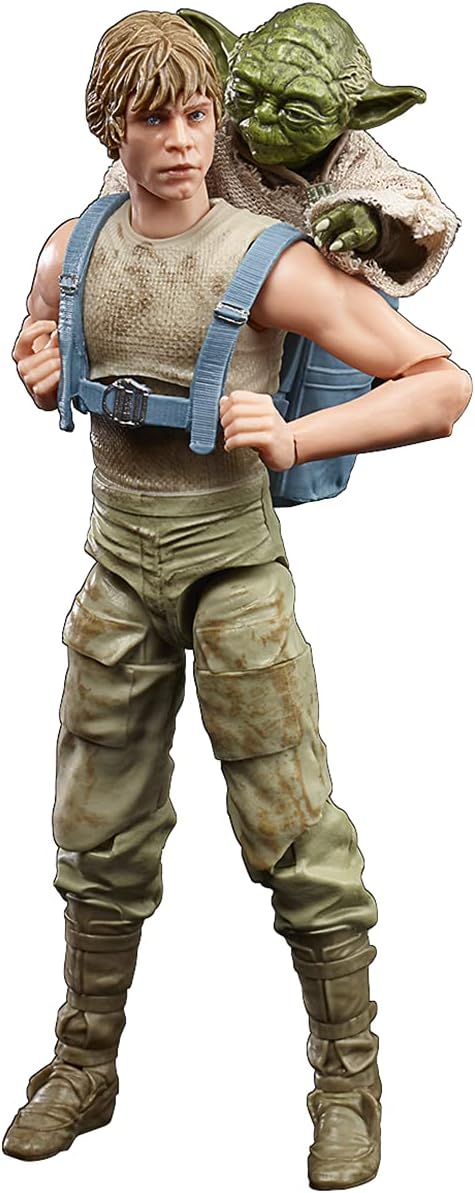 Star Wars Black Series – Luke Skywalker & Yoda (Jedi Training)D4 6" Actionfiguren Set – 40 Years TESB