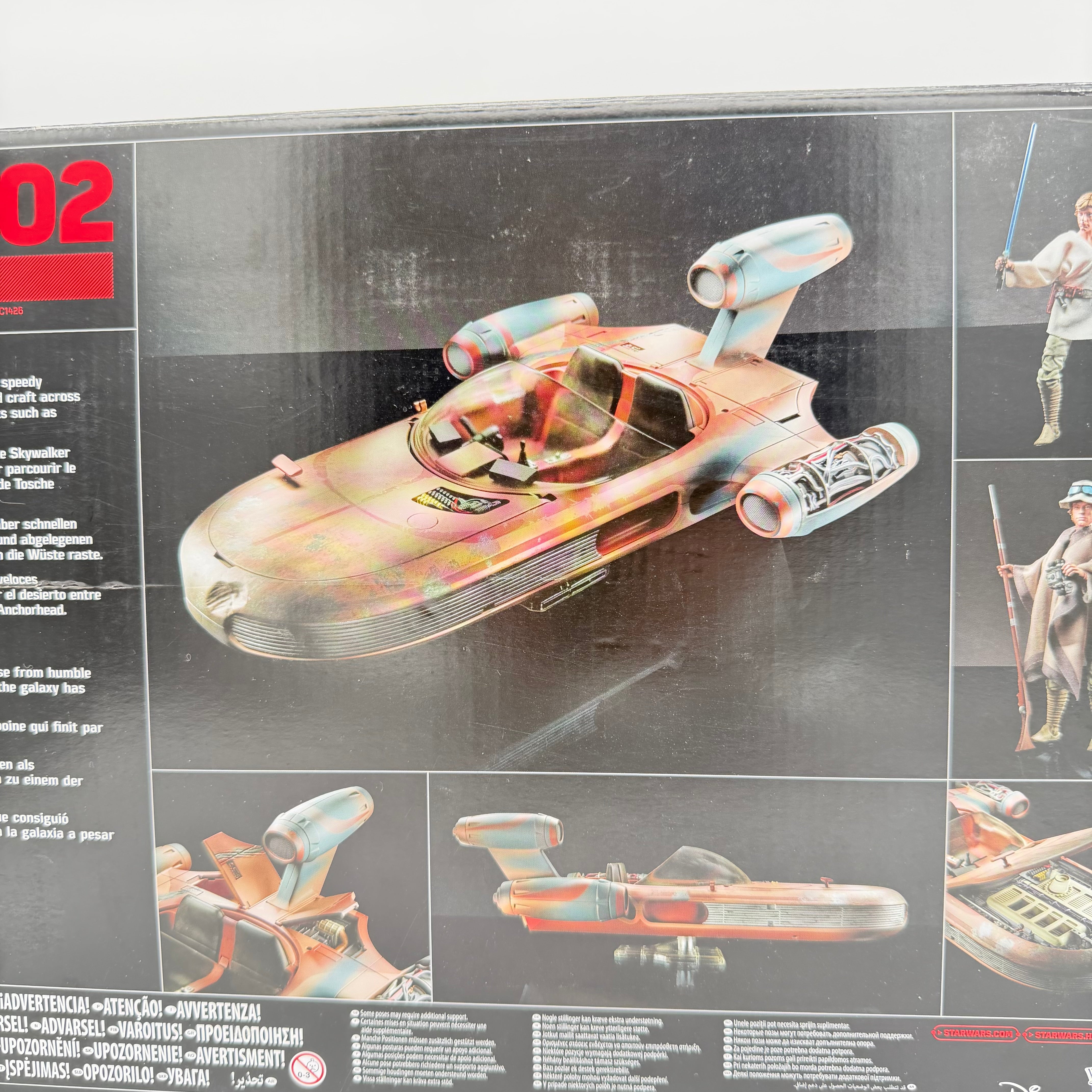 Star Wars Black Series - Red Line #02 - Luke Skywalker X-34 Landspeeder