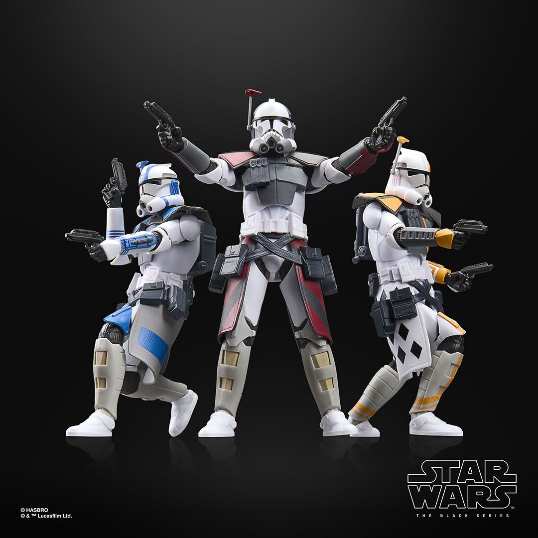 PRE-ORDER: Star Wars Black Series - The Clone Wars - Arc Trooper Battle Pack