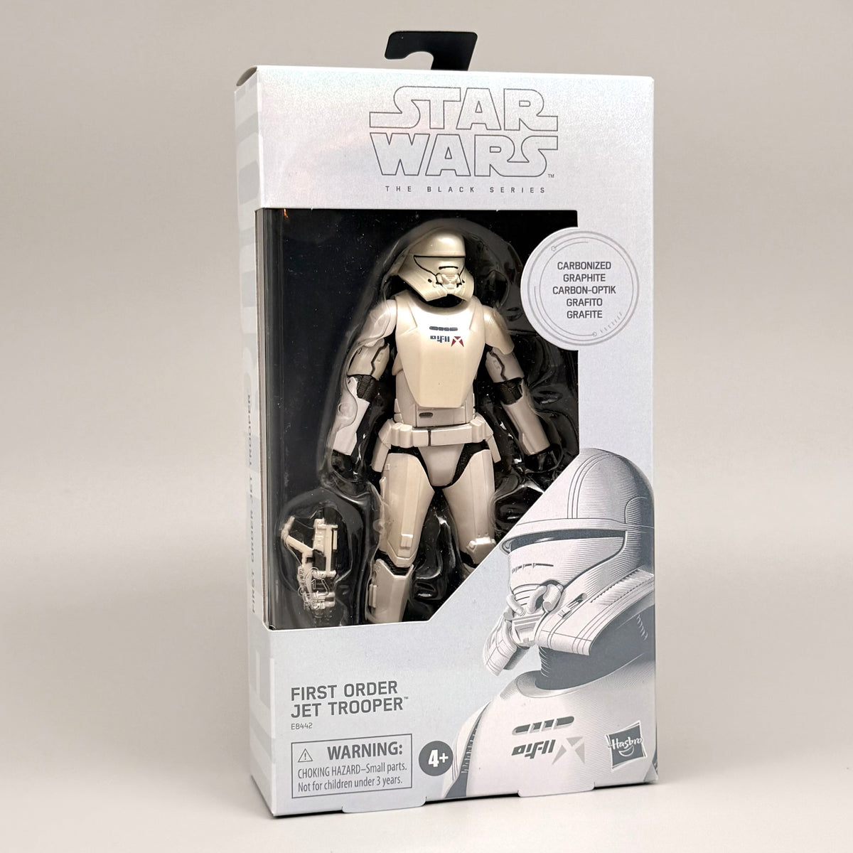 Star Wars Black Series – First Order Jet Trooper (Carbonized Collection) 6" Actionfigur – Walmart Exclusive